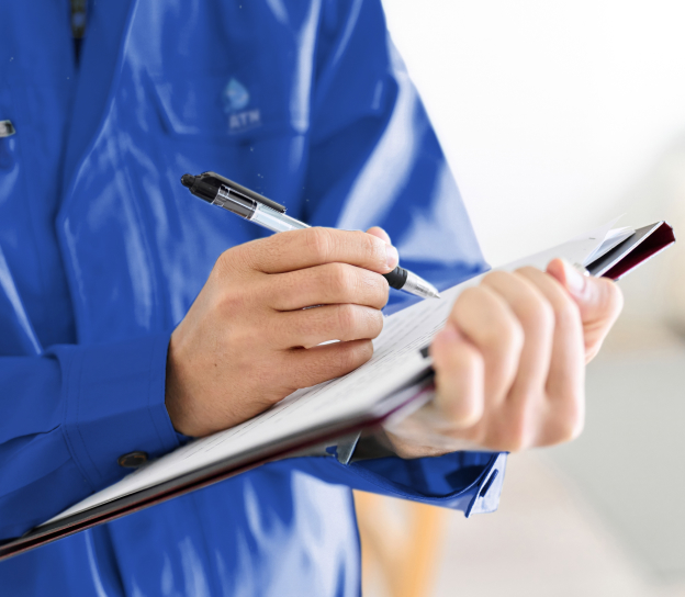 photo de diagnostic et de cahiers des charges
