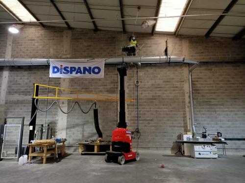 Nettoyage entrepôt Dispano