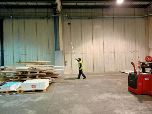 Nettoyage entrepôt Dispano