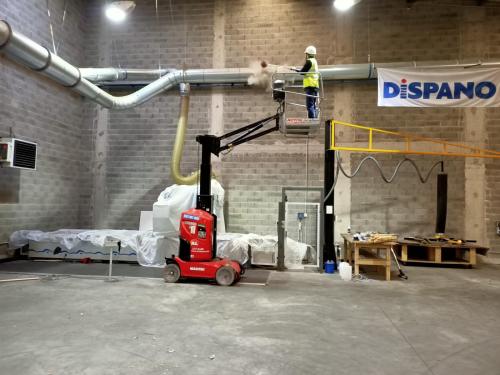 Nettoyage entrepôt Dispano