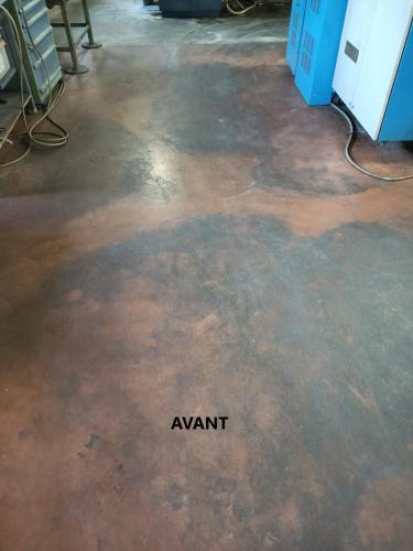 Nettoyage Sol entrepôt