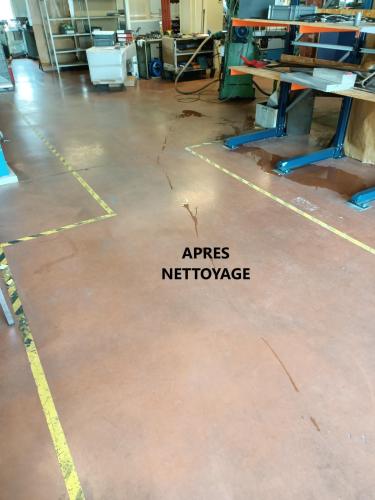 Nettoyage Sol entrepôt