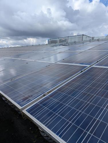 Nettoyage panneaux photovoltaïques