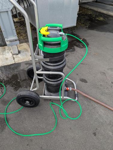 Nettoyage panneaux photovoltaïques